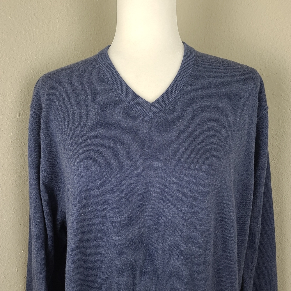 Weatherproof cashmere sweater men's size L - Picture 6 of 16